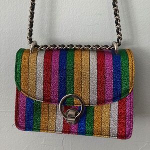 Zara  metallic rainbow crossbody